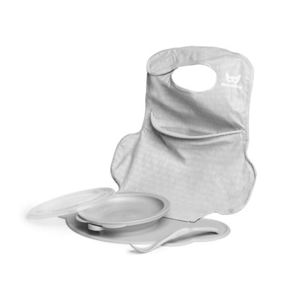 Eco Placemat Feeding Set 4pc_Gray